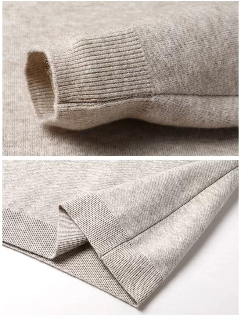 Elegant Cashmere Wrap Sweater β Luxury, Warmth & Effortless Style