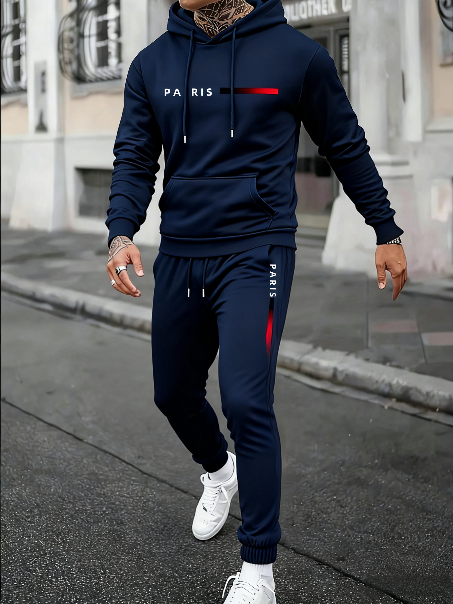 Men’s Milano / USA & PARIS Edition Tracksuit Sets – Premium Comfort & Modern Style