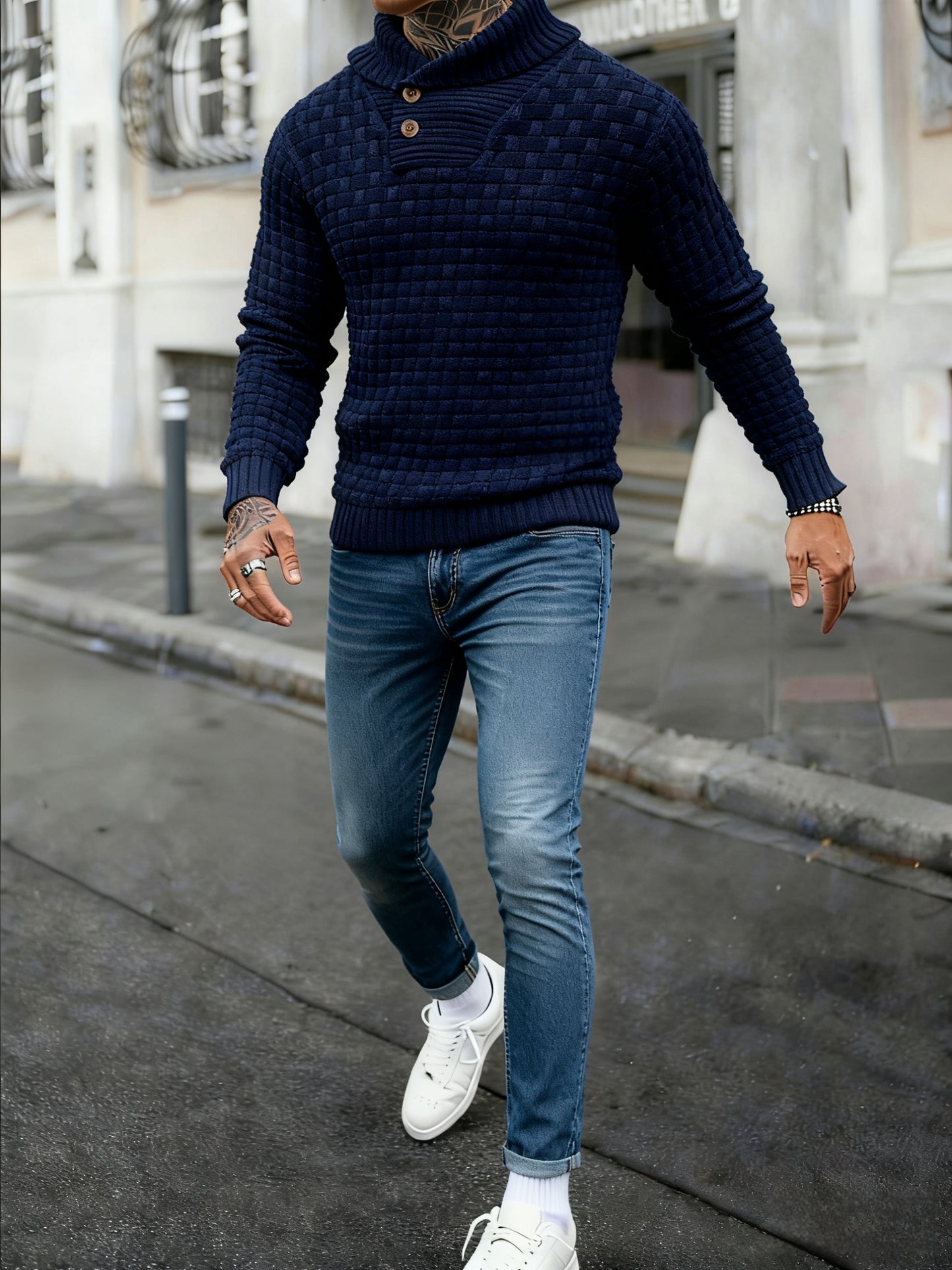 Timeless Men's Knit Pullover