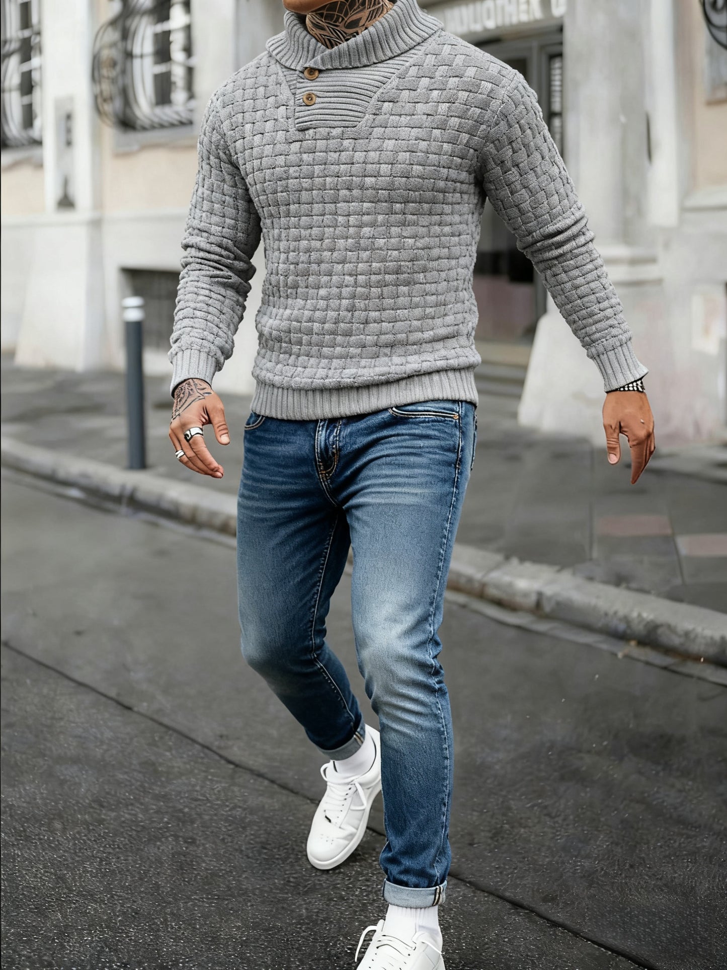 Timeless Men's Knit Pullover