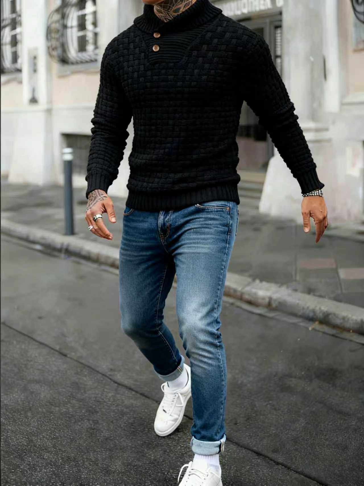 Timeless Men's Knit Pullover