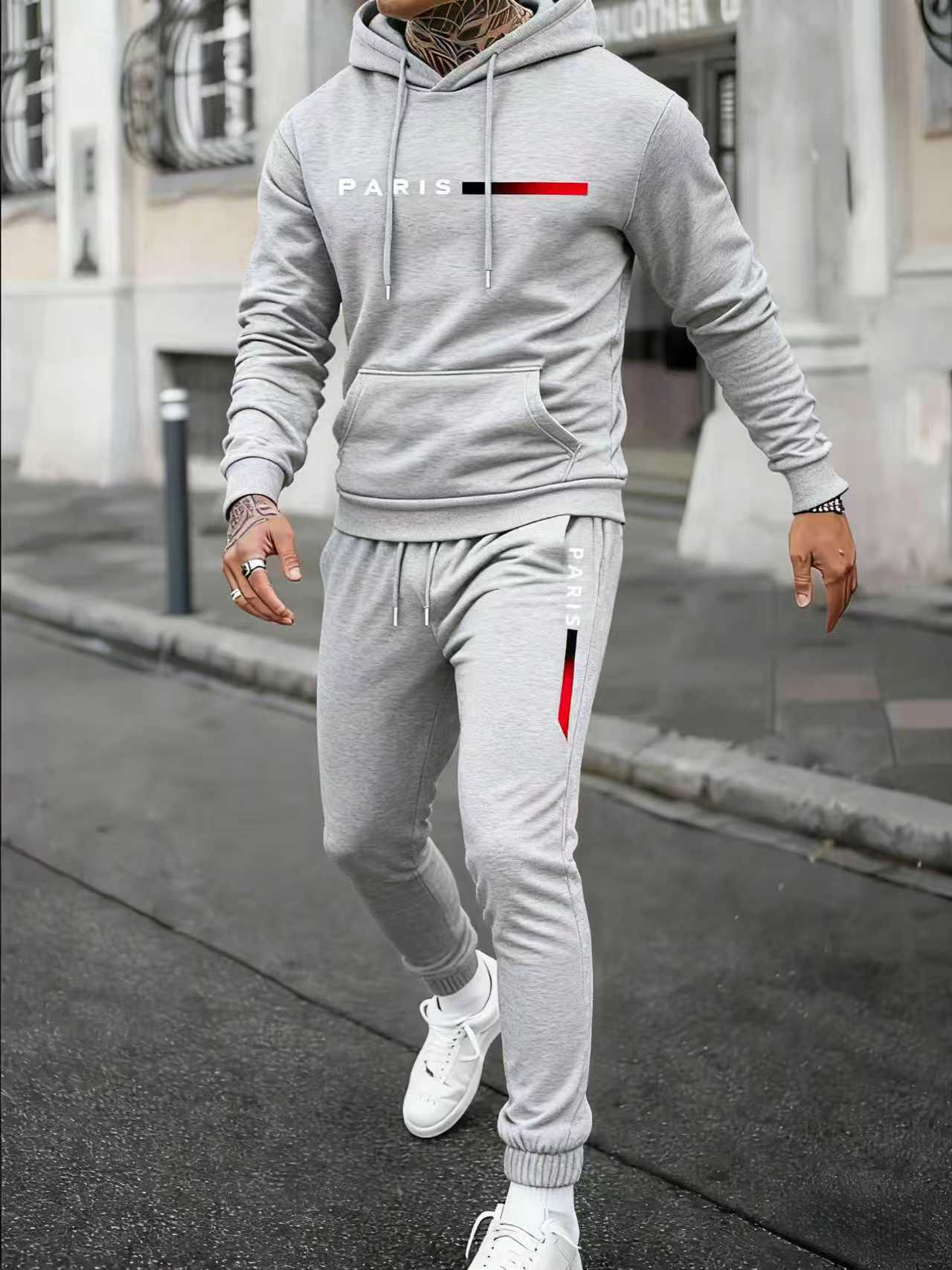 Men’s Milano / USA & PARIS Edition Tracksuit Sets – Premium Comfort & Modern Style