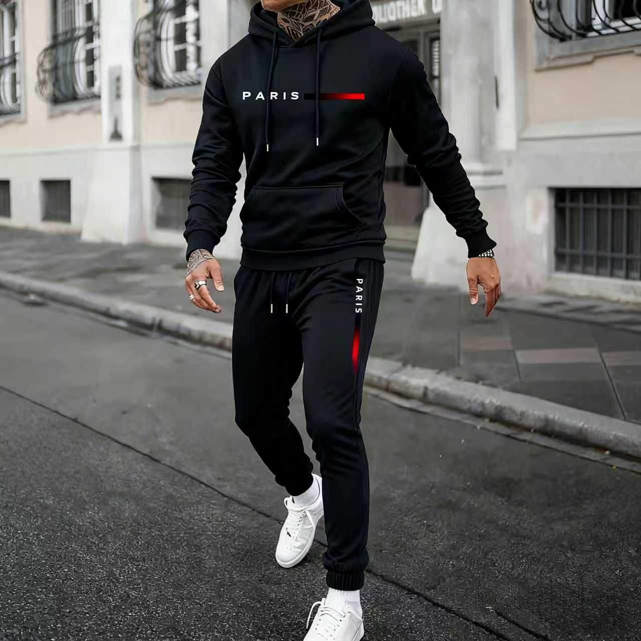 Men’s Milano / USA & PARIS Edition Tracksuit Sets – Premium Comfort & Modern Style