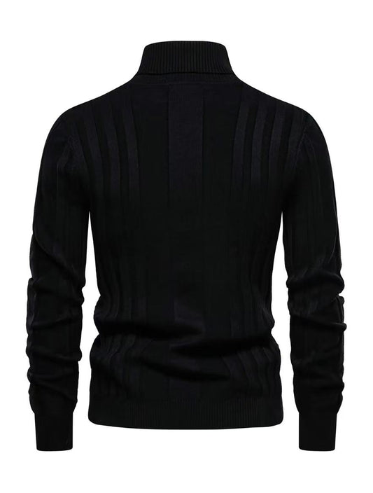 🧥 AURION™ Men’s Luxury Turtleneck Sweater – Effortless Sophistication for the Modern Man