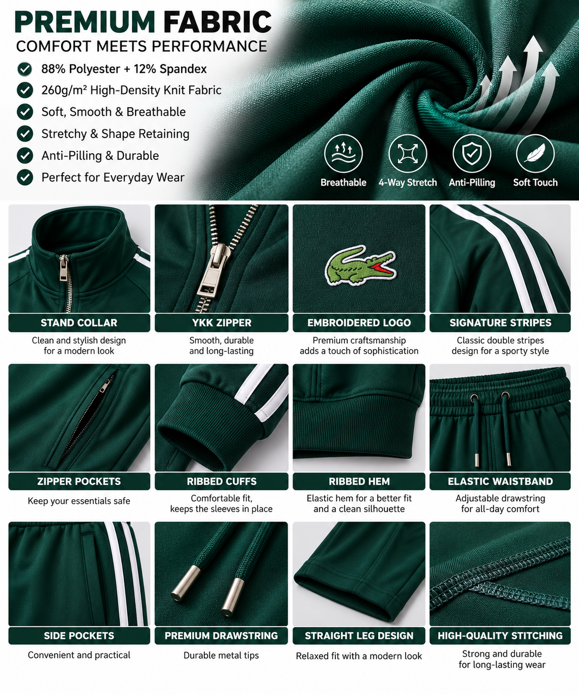 Timeless Athletic Style. Premium Comfort. Everyday Confidence.