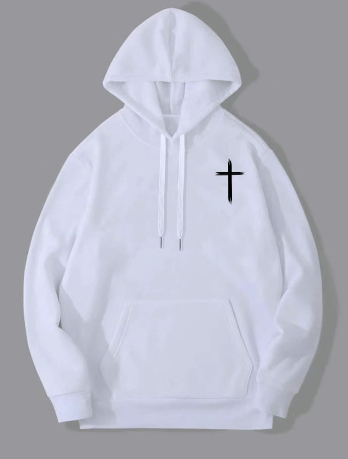 🙌 Men’s Christian Hoodie – “I Can Do All Things Through Christ”