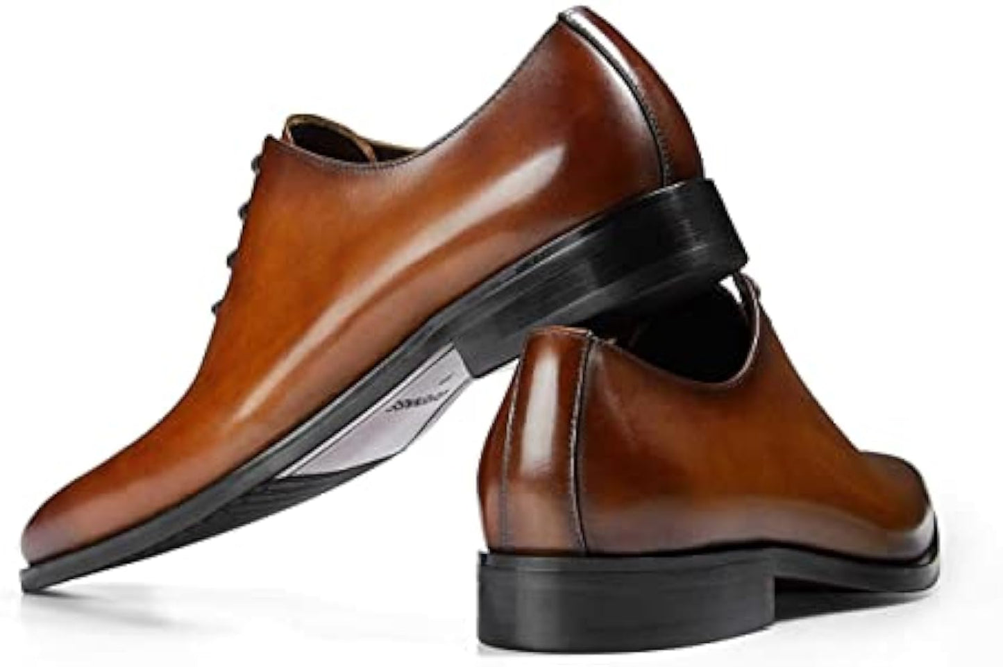 ✨ Premium Hand-Painted Full-Grain Leather Oxford Shoes ✨