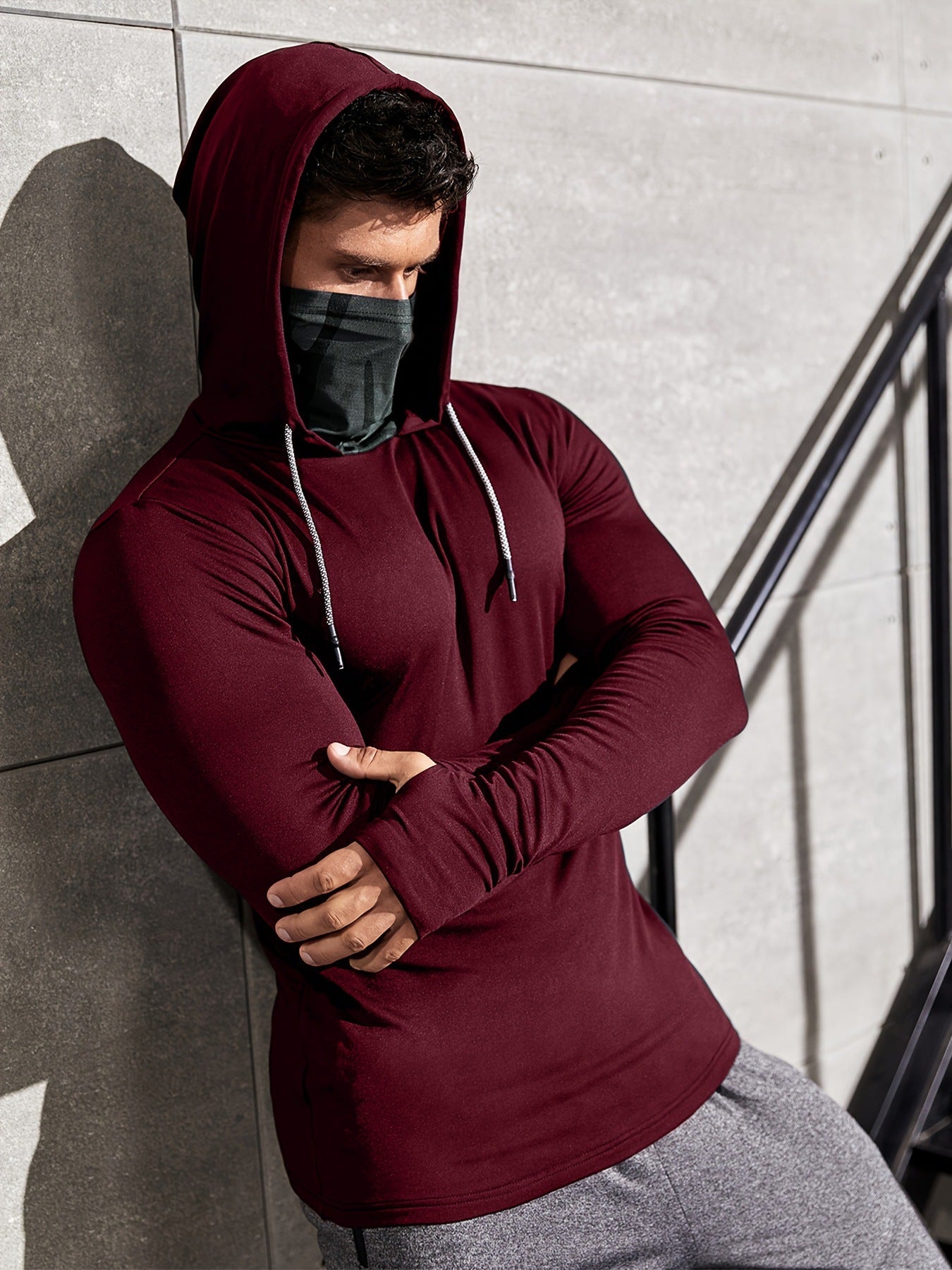 Ultra-Breathable Tech Men's Hoodie