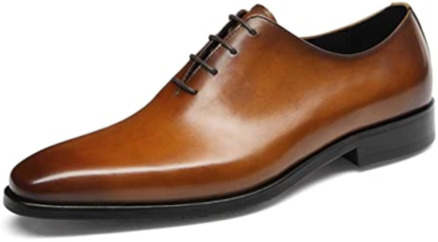 ✨ Premium Hand-Painted Full-Grain Leather Oxford Shoes ✨