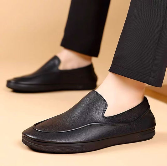 Premium Full-Grain Leather Loafers – Walk in Ultimate Comfort & Style