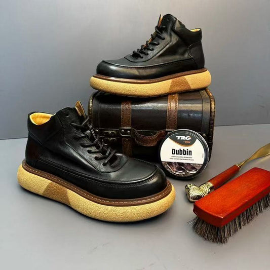 Heritage Leather Boots|Where Vintage Ruggedness Meets Modern Luxury