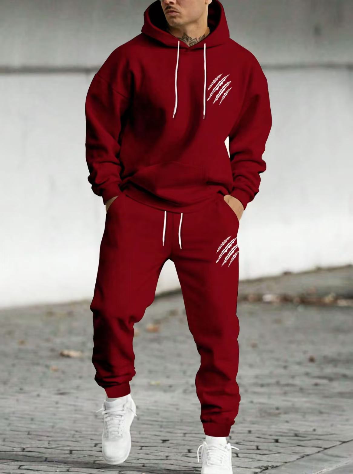 Unleash Your Alpha – Men’s Urban Claw Tracksuit