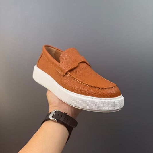 Elegant Handcrafted Leather Loafers – Luxury, Comfort & Timeless Style
