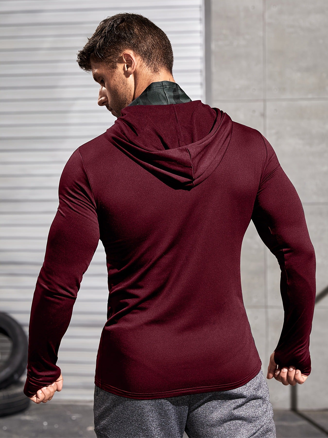 Ultra-Breathable Tech Men's Hoodie