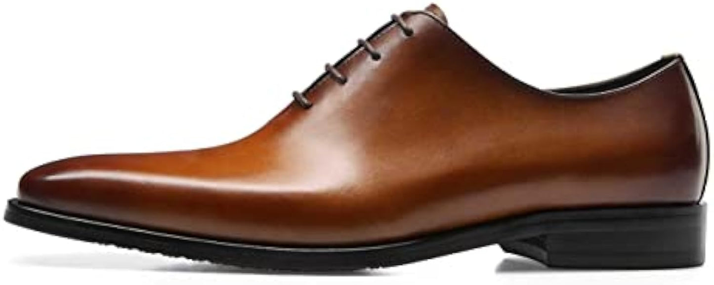 ✨ Premium Hand-Painted Full-Grain Leather Oxford Shoes ✨