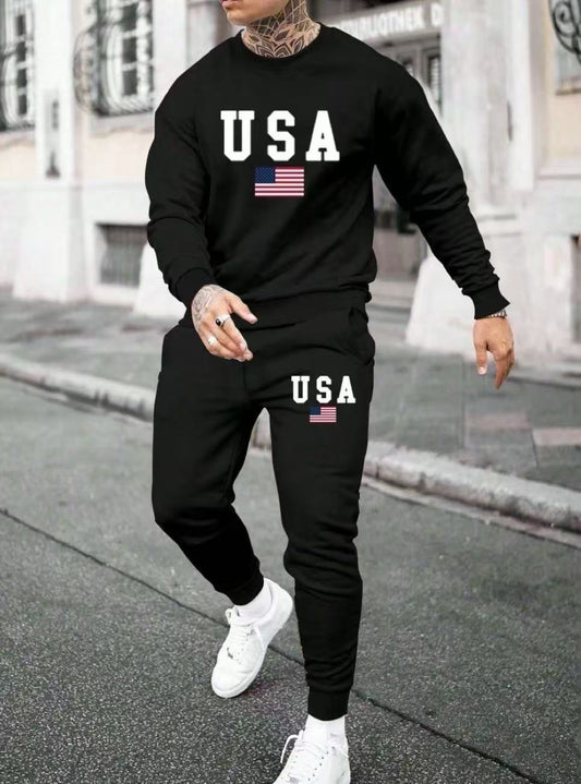 Men’s Milano / USA & PARIS Edition Tracksuit Sets – Premium Comfort & Modern Style