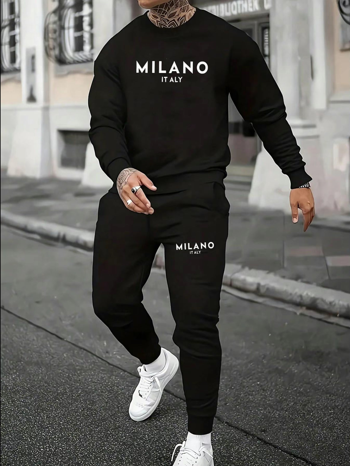 Men’s Milano / USA & PARIS Edition Tracksuit Sets – Premium Comfort & Modern Style