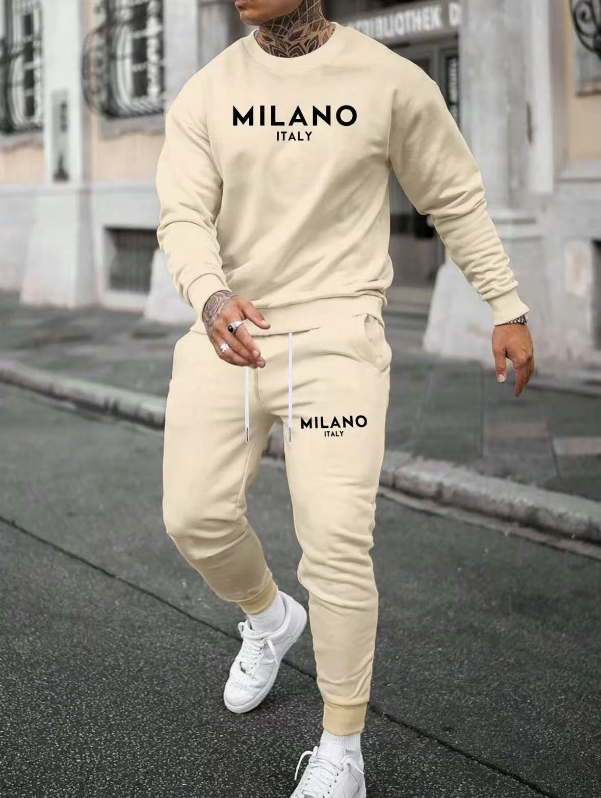 Men’s Milano / USA & PARIS Edition Tracksuit Sets – Premium Comfort & Modern Style