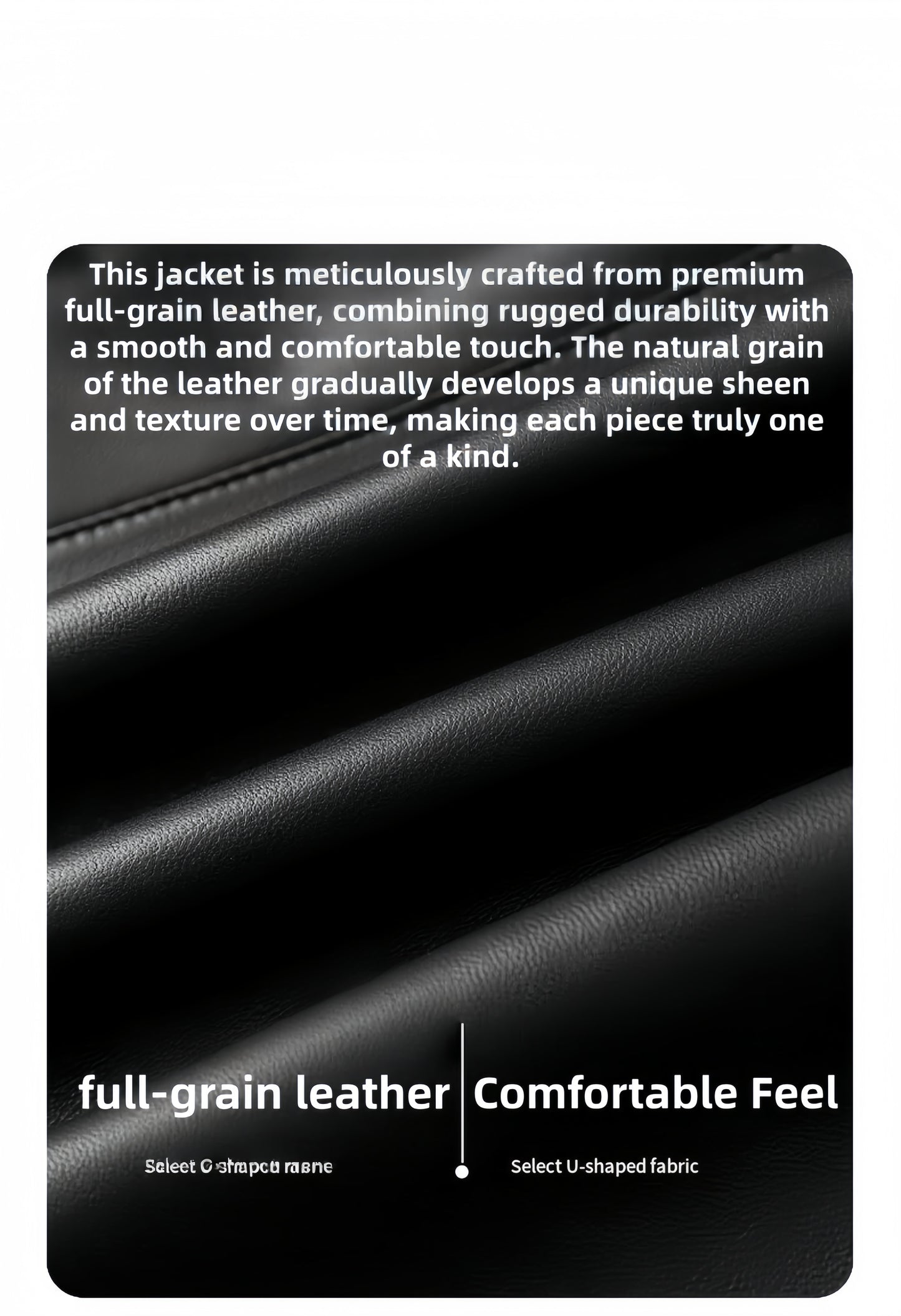 Premium Full-Grain Leather Jacket – Classic Style for Modern Gentlemen