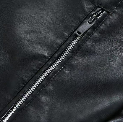 🧥 Men’s Premium Moto Jacket – Confidence Meets Craftsmanship