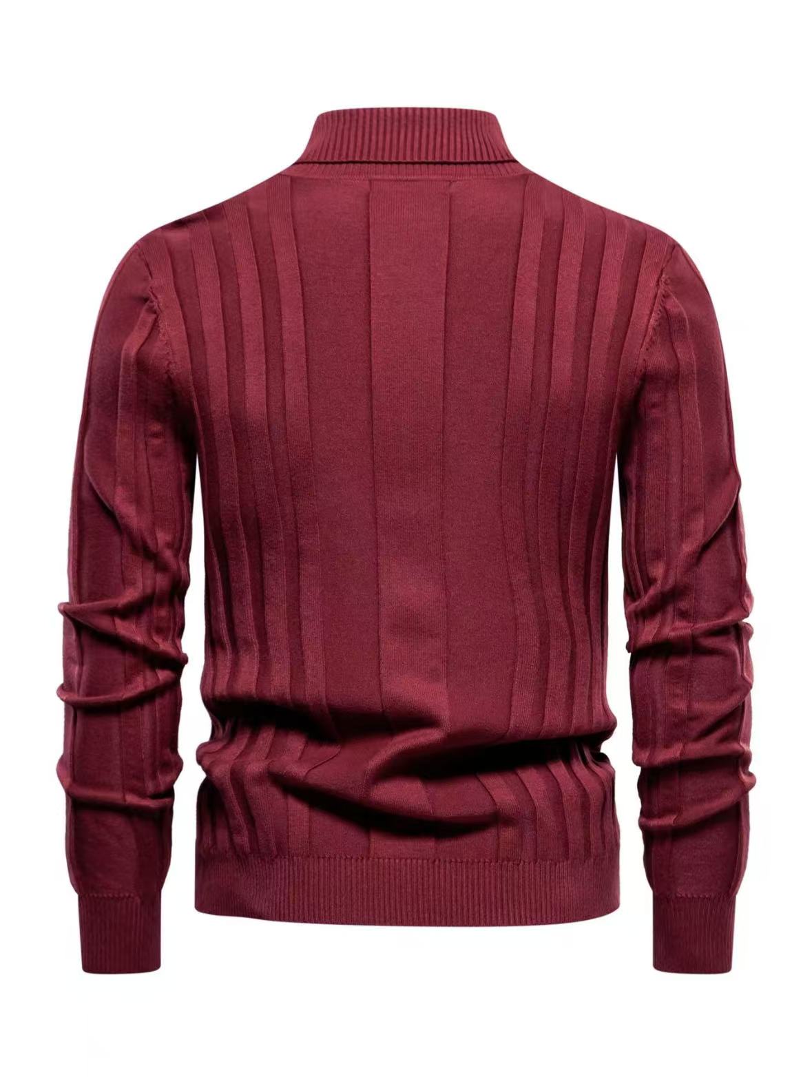 🧥 AURION™ Men’s Luxury Turtleneck Sweater – Effortless Sophistication for the Modern Man
