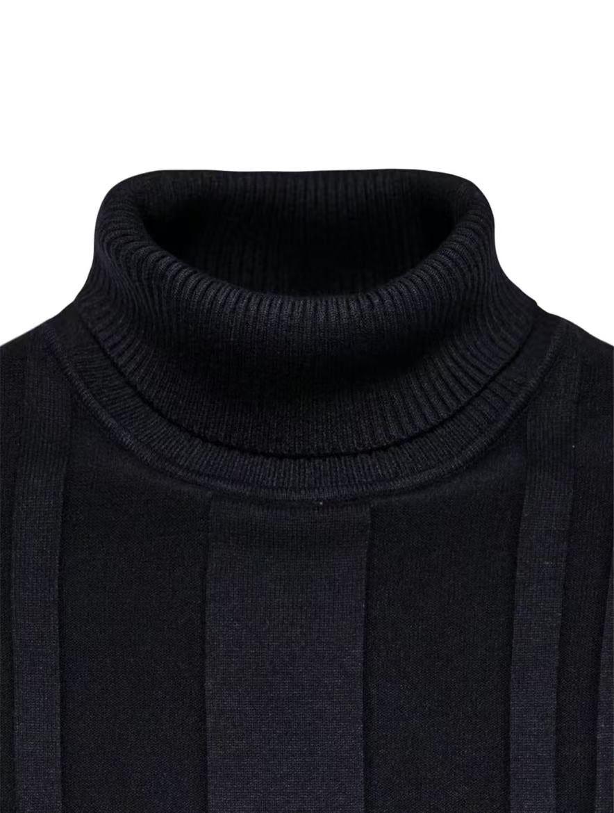 🧥 AURION™ Men’s Luxury Turtleneck Sweater – Effortless Sophistication for the Modern Man