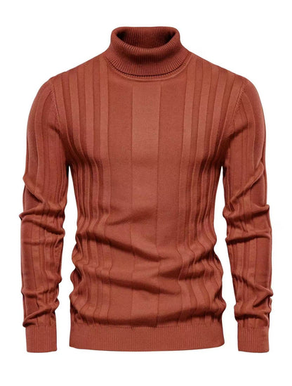🧥 AURION™ Men’s Luxury Turtleneck Sweater – Effortless Sophistication for the Modern Man