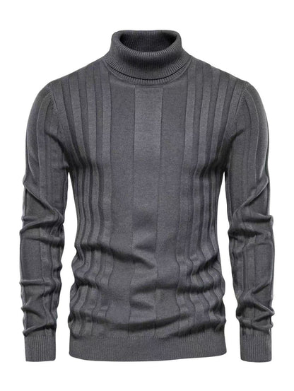 🧥 AURION™ Men’s Luxury Turtleneck Sweater – Effortless Sophistication for the Modern Man