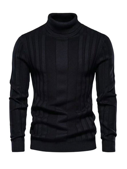 🧥 AURION™ Men’s Luxury Turtleneck Sweater – Effortless Sophistication for the Modern Man