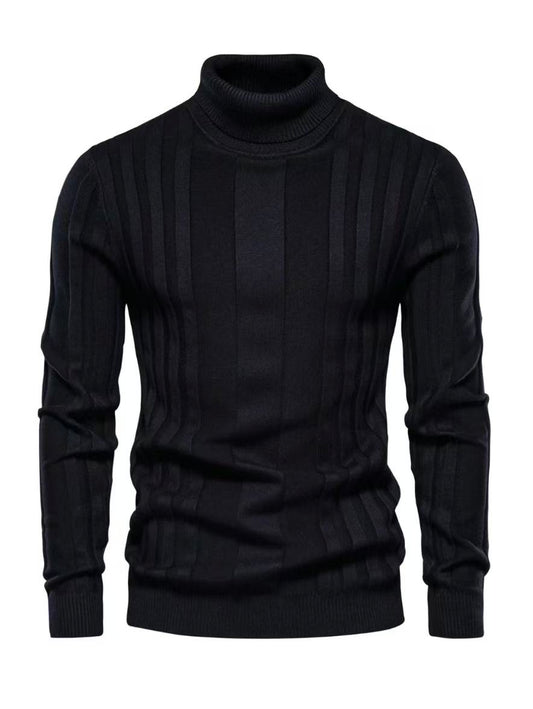🧥 AURION™ Men’s Luxury Turtleneck Sweater – Effortless Sophistication for the Modern Man