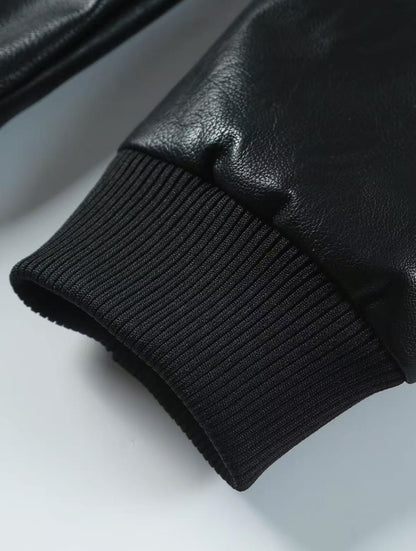 AURION™ Men’s Hooded Leather Jacket – Rugged Warmth Meets Urban Edge