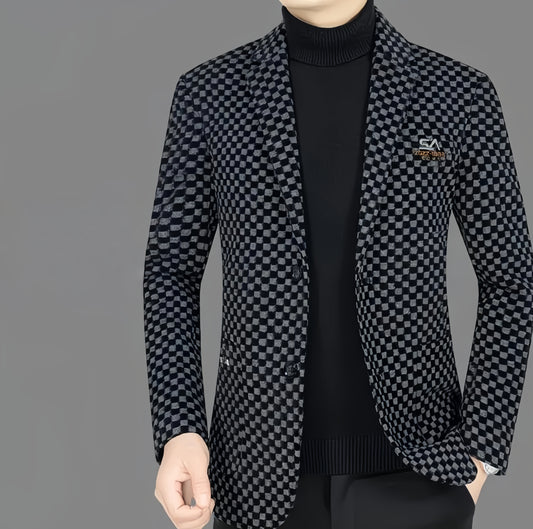 Stay Warm. Look Sharp. The Casual Blazer Designed for Cold Weather