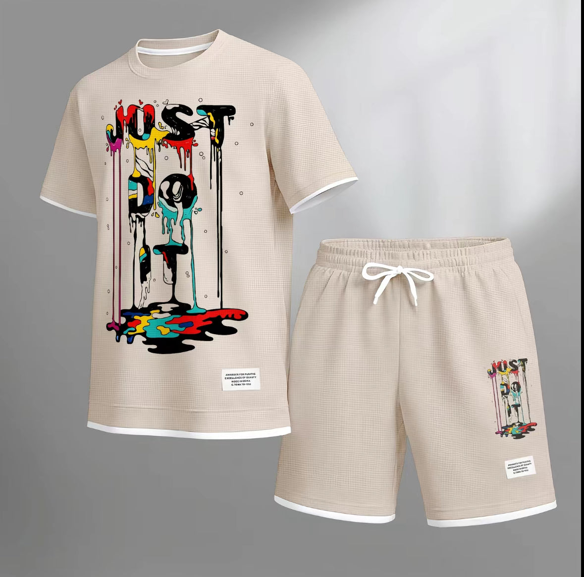 Men’s Premium Graffiti Waffle Set