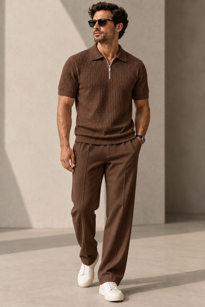 Polo + Matching Pants — One Complete Set.