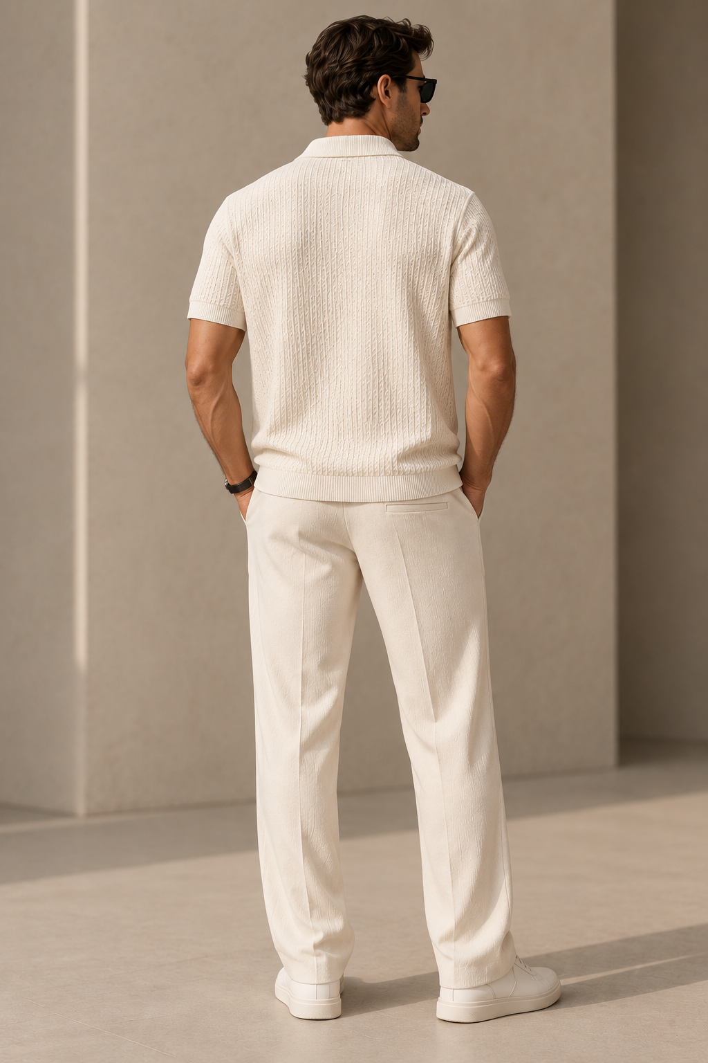 Polo + Matching Pants — One Complete Set.