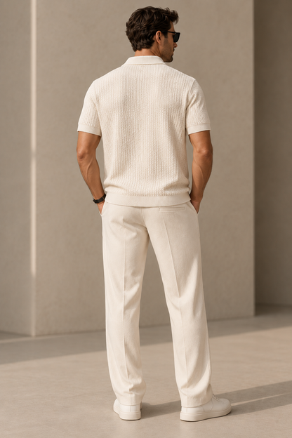 Polo + Matching Pants — One Complete Set.