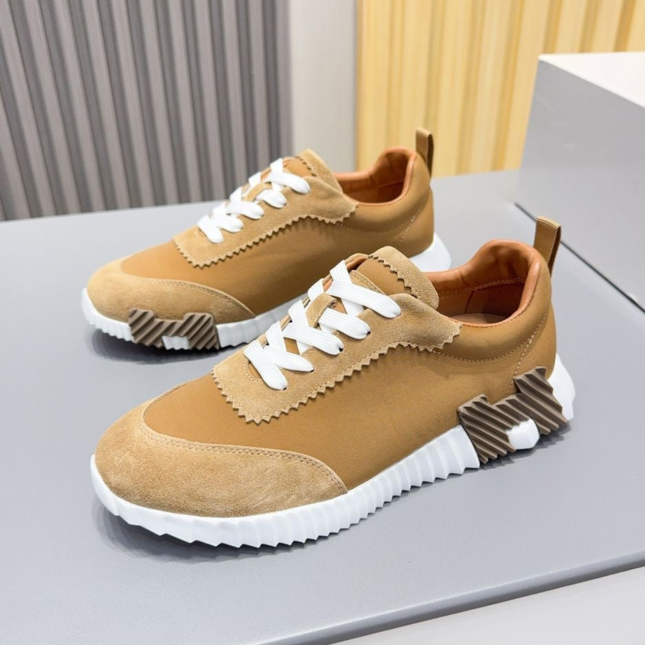 Velocity Luxe Premium Leather Sneakers
