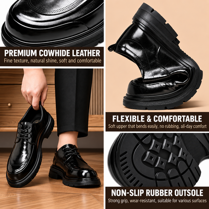 Regent Top-Grain Leather Derby