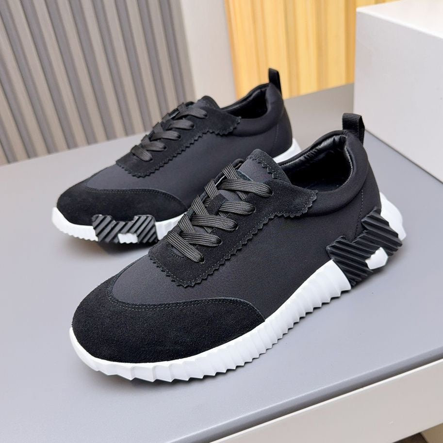 Velocity Luxe Premium Leather Sneakers