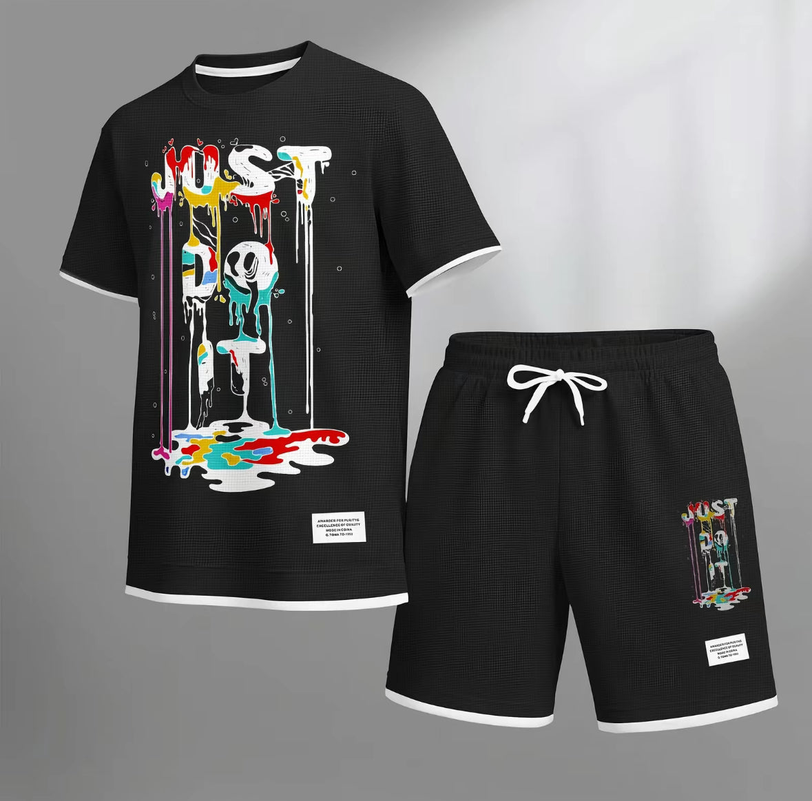 Men’s Premium Graffiti Waffle Set