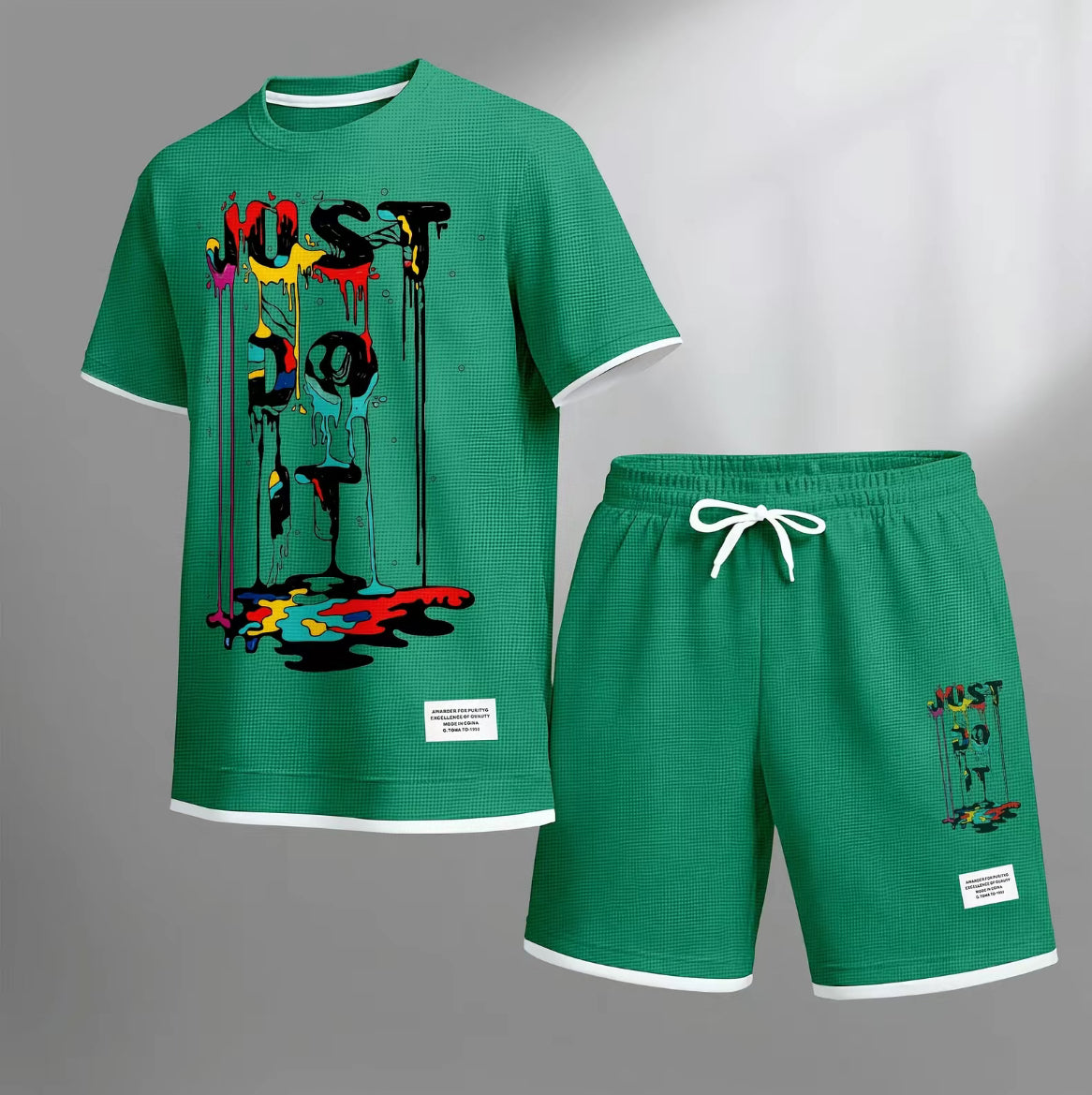 Men’s Premium Graffiti Waffle Set