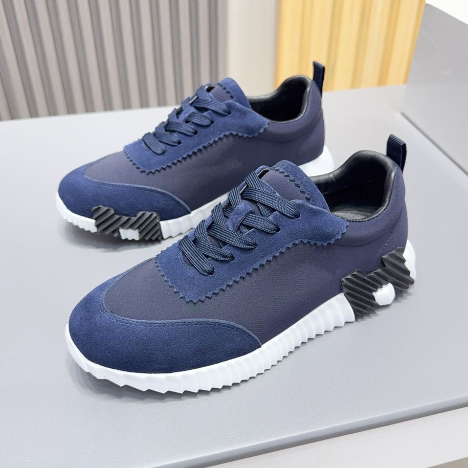 Velocity Luxe Premium Leather Sneakers