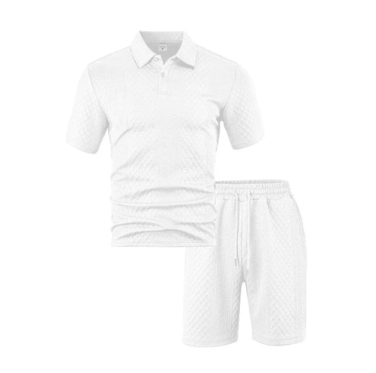 AURORA Elite Textured Polo Set