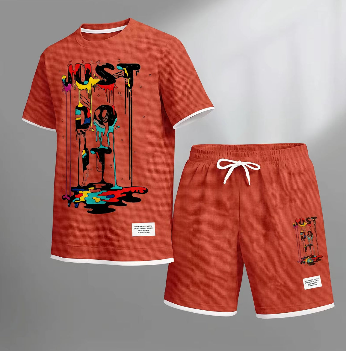 Men’s Premium Graffiti Waffle Set