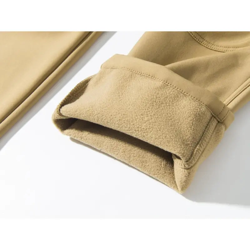 Men's Winter Fleece-Lined Tactical Cargo Pants – Warm, Rugged & Built for Everyday Adventure