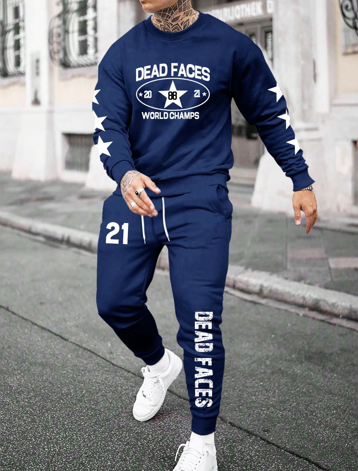 ⭐ Ultimate Street Legend™ Men’s Premium Graphic Tracksuit Set