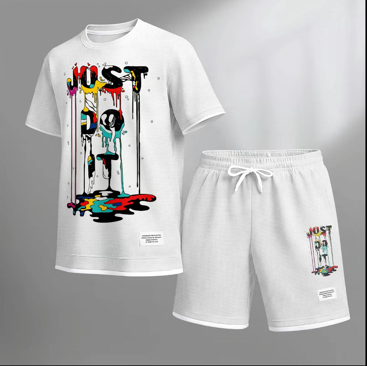 Men’s Premium Graffiti Waffle Set