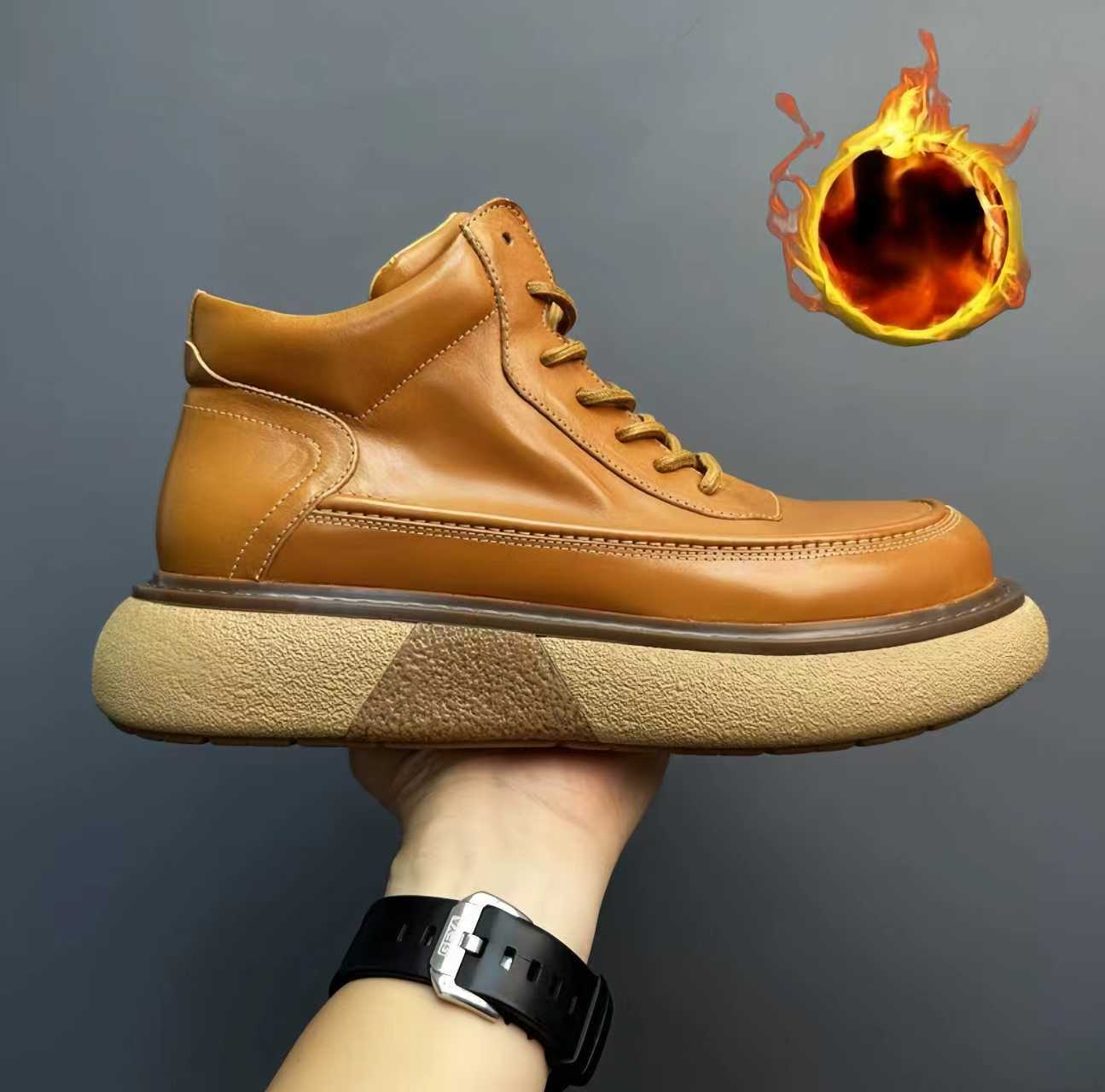 Heritage Leather Boots｜Where Vintage Ruggedness Meets Modern Luxury