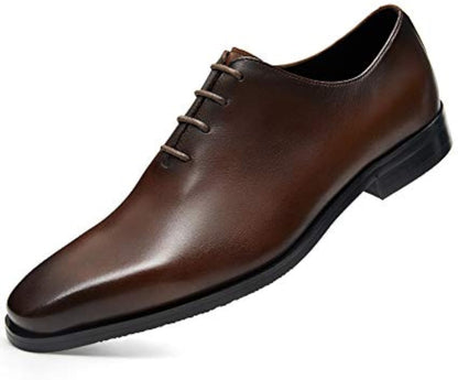 ✨ Premium Hand-Painted Full-Grain Leather Oxford Shoes ✨