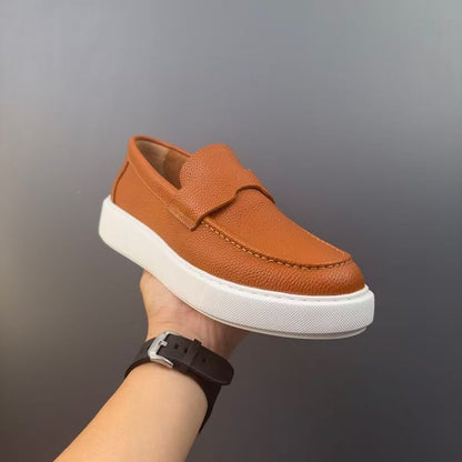Elegant Handcrafted Leather Loafers – Luxury, Comfort & Timeless Style